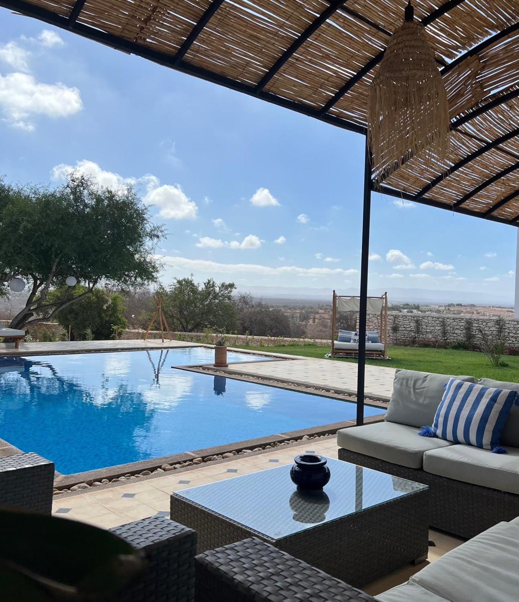 Manzar Piscine Chauffee Privatunterkunft Essaouira